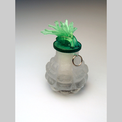 Bombs & Babies - Operation Spring Cleanup - US Military Operation.  May 2004.  Counterinsurgency.  Baqouba, Iraq Cast glass & aluminum