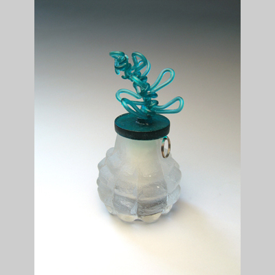 Bombs & Babies - Operation Seahorse - US Military Operation.  July - August 2005.  Counterinsurgency.  Iraq. Cast glass & aluminum