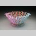 Baskets <br>& <br>Bowls - Paint Kiln-Cast lead crystal knitted glass