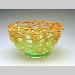 Baskets <br>& <br>Bowls - Shine Kiln cast lead crystal knitted glass
