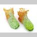 Shoes <br>& <br>Socks - Imperfect For You Kiln-Cast lead crystal knitted glass