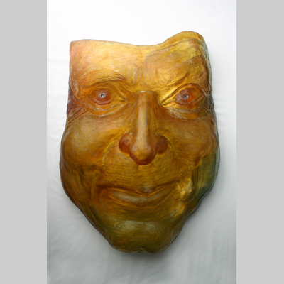 Portraits & People - You Draw the Line, He Crosses It Kiln-Cast lead crystal