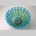 Baskets <br>& <br>Bowls - Weed Kiln-Cast lead crystal knitted glass