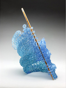 Made to Measure, Carol Milne, knitted glass